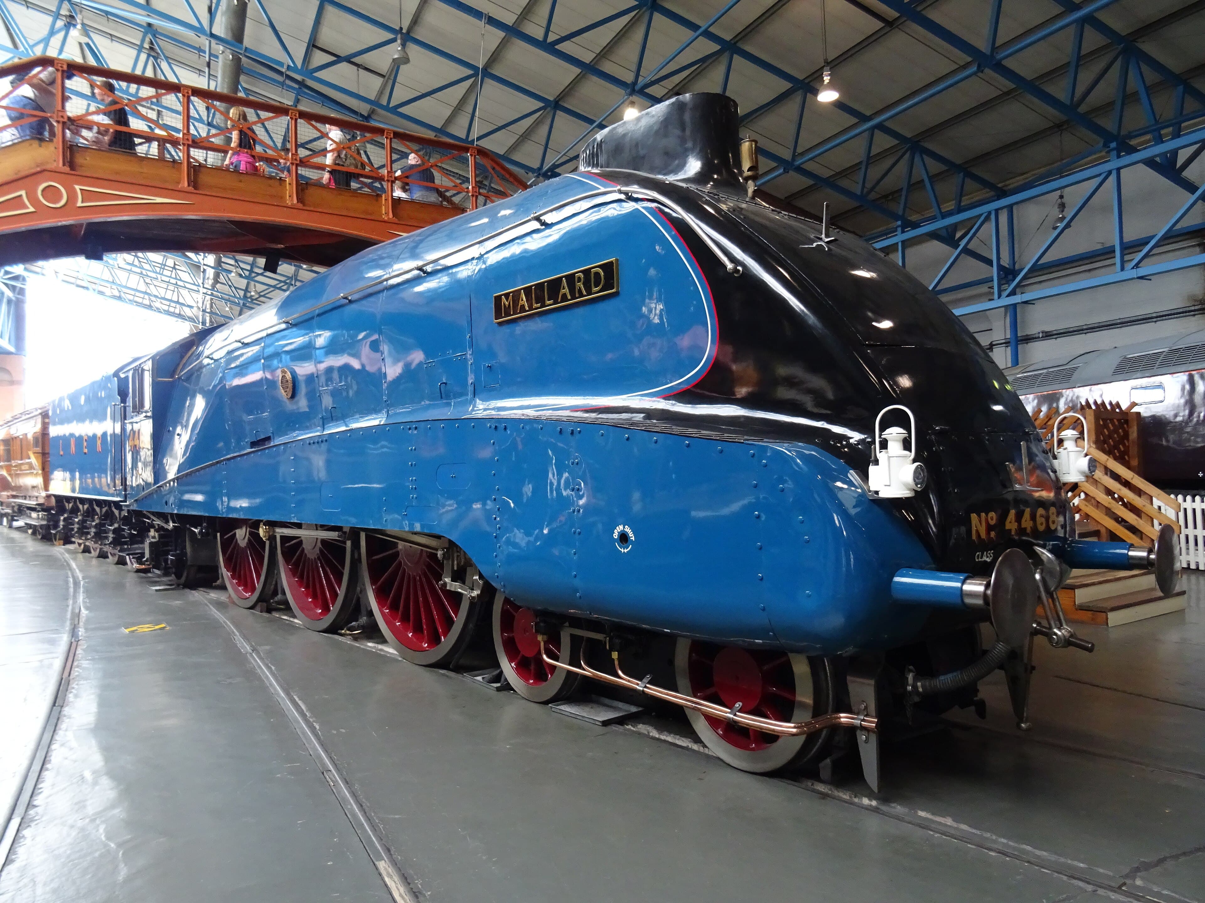 LNER Class A4 Mallard, the world's fastest steam locomotive, National Railway Museum